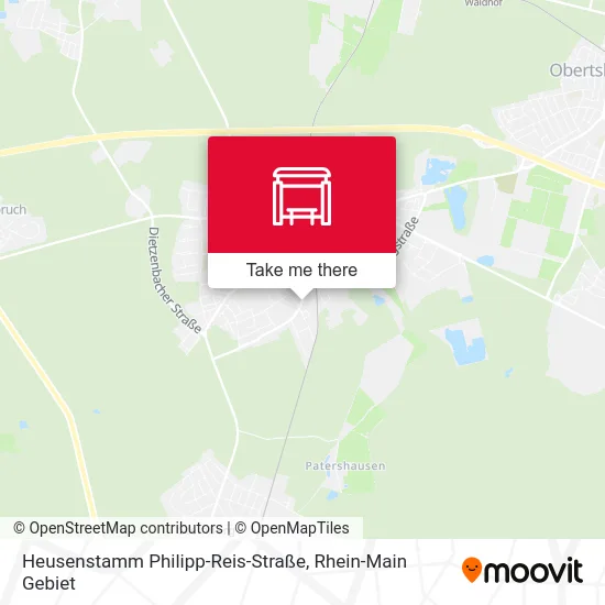 Карта Heusenstamm Philipp-Reis-Straße