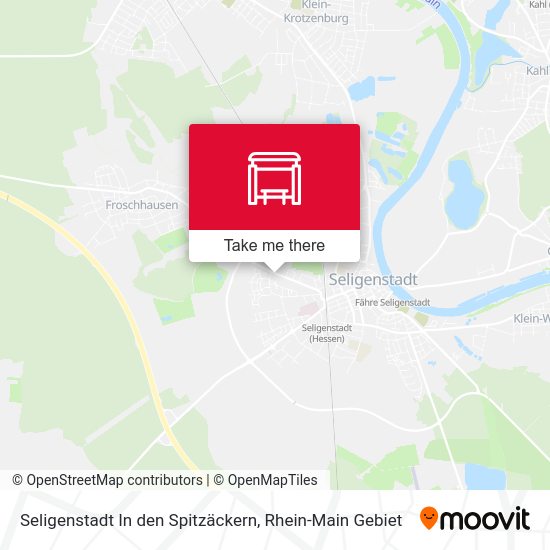 Карта Seligenstadt In den Spitzäckern