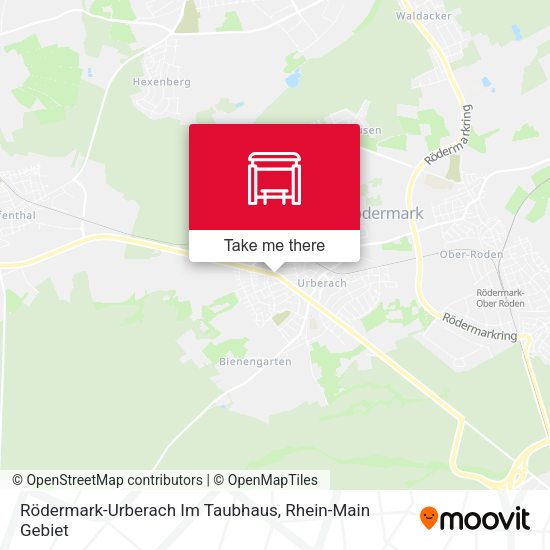 Карта Rödermark-Urberach Im Taubhaus