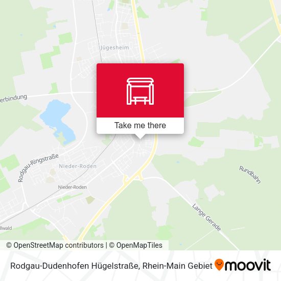 Rodgau-Dudenhofen Hügelstraße map