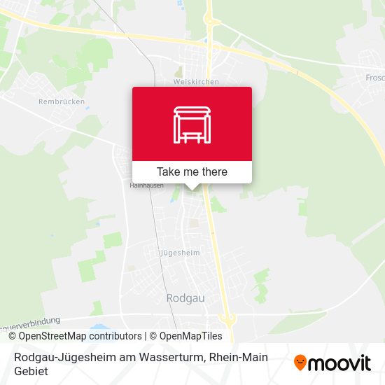 Rodgau-Jügesheim am Wasserturm map