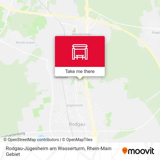 Rodgau-Jügesheim am Wasserturm map