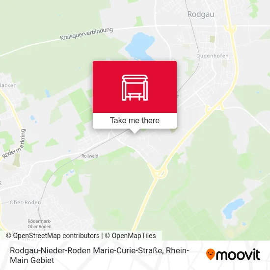 Карта Rodgau-Nieder-Roden Marie-Curie-Straße