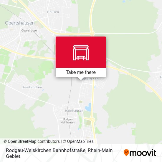 Rodgau-Weiskirchen Bahnhofstraße map