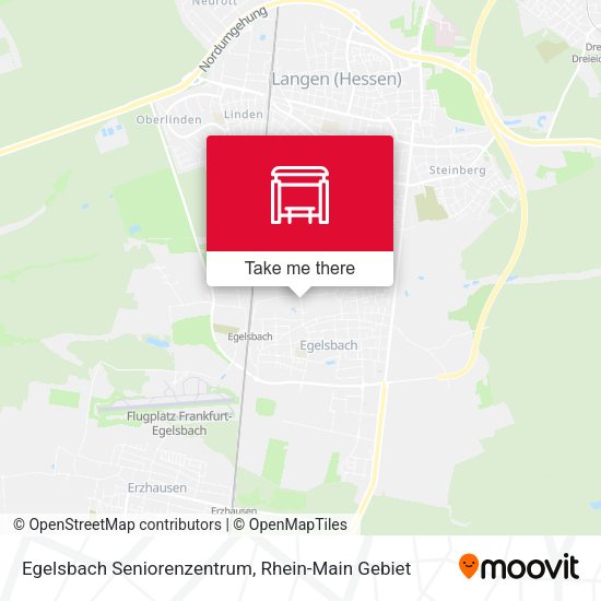 Egelsbach Seniorenzentrum map