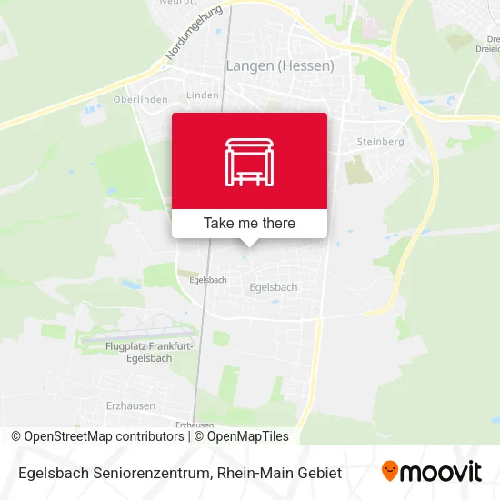 Карта Egelsbach Seniorenzentrum