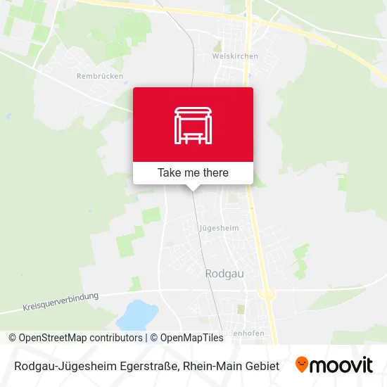 Карта Rodgau-Jügesheim Egerstraße