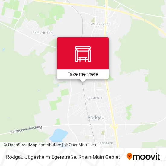 Карта Rodgau-Jügesheim Egerstraße