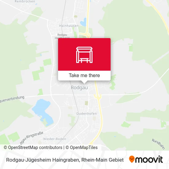 Карта Rodgau-Jügesheim Haingraben