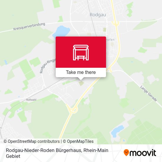 Rodgau-Nieder-Roden Bürgerhaus map