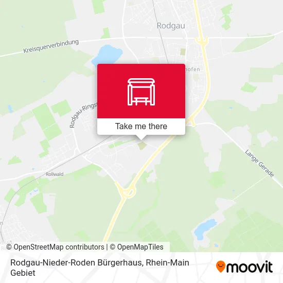 Карта Rodgau-Nieder-Roden Bürgerhaus