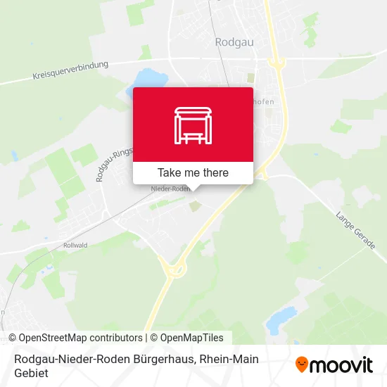 Карта Rodgau-Nieder-Roden Bürgerhaus