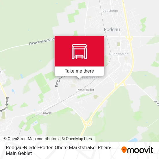 Карта Rodgau-Nieder-Roden Obere Marktstraße