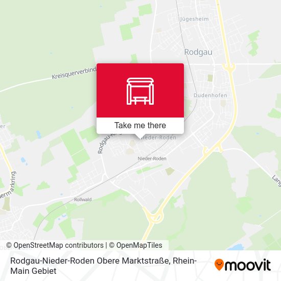 Rodgau-Nieder-Roden Obere Marktstraße map