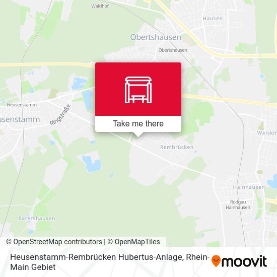 Карта Heusenstamm-Rembrücken Hubertus-Anlage