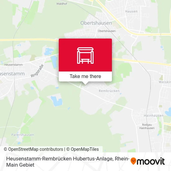 Карта Heusenstamm-Rembrücken Hubertus-Anlage