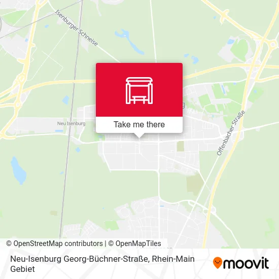 Карта Neu-Isenburg Georg-Büchner-Straße