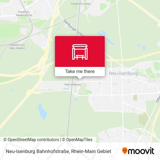 Neu-Isenburg Bahnhofstraße map