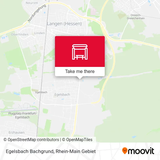 Карта Egelsbach Bachgrund