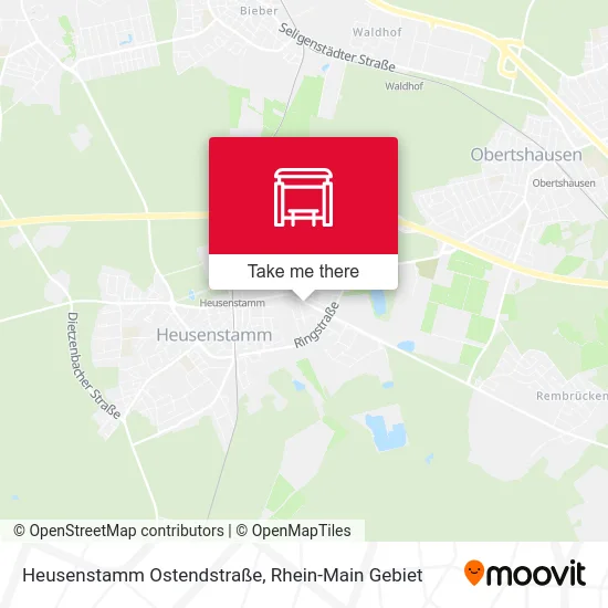 Карта Heusenstamm Ostendstraße