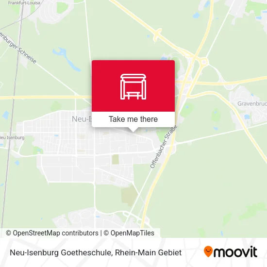 Карта Neu-Isenburg Goetheschule