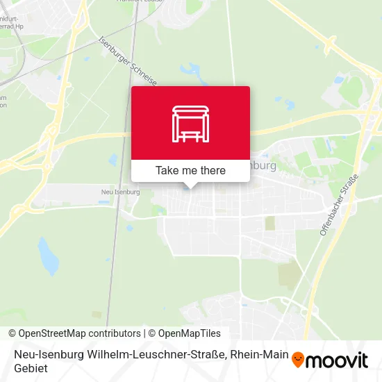 Карта Neu-Isenburg Wilhelm-Leuschner-Straße