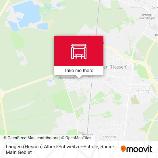 Langen (Hessen) Albert-Schweitzer-Schule map