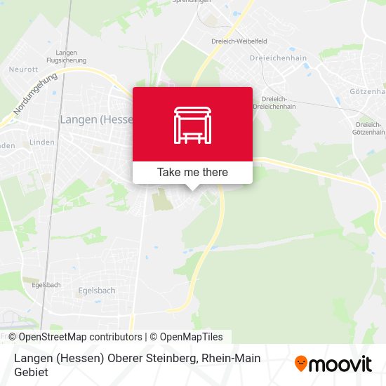 Langen (Hessen) Oberer Steinberg map