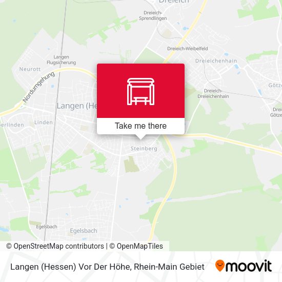 Langen (Hessen) Vor Der Höhe map