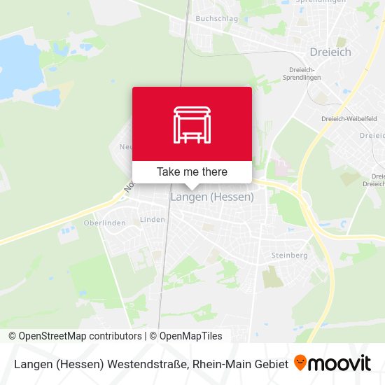 Langen (Hessen) Westendstraße map