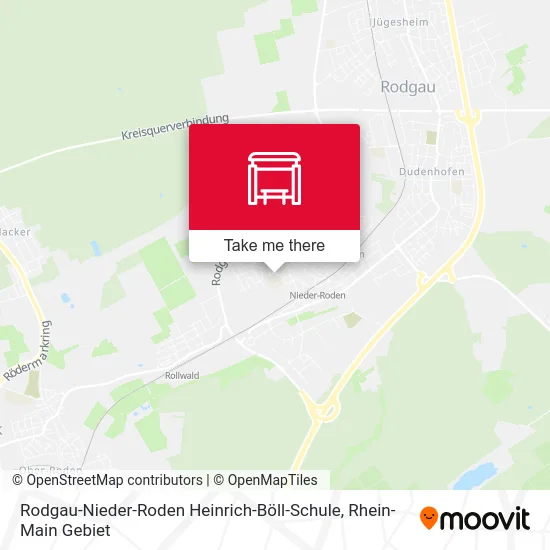 Карта Rodgau-Nieder-Roden Heinrich-Böll-Schule