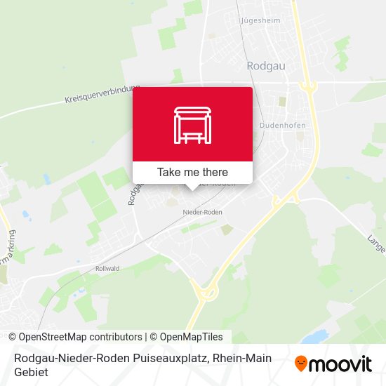 Rodgau-Nieder-Roden Puiseauxplatz map
