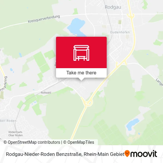 Карта Rodgau-Nieder-Roden Benzstraße