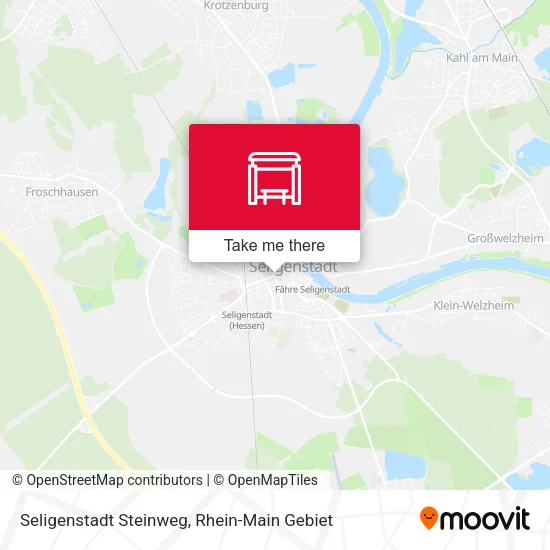 Карта Seligenstadt Steinweg