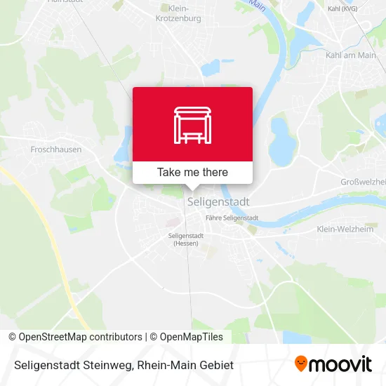 Карта Seligenstadt Steinweg