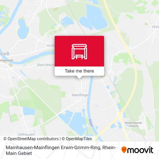 Карта Mainhausen-Mainflingen Erwin-Grimm-Ring