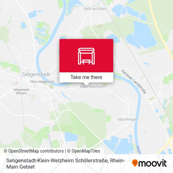 Seligenstadt-Klein-Welzheim Schillerstraße map