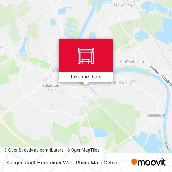 Карта Seligenstadt Hörsteiner Weg