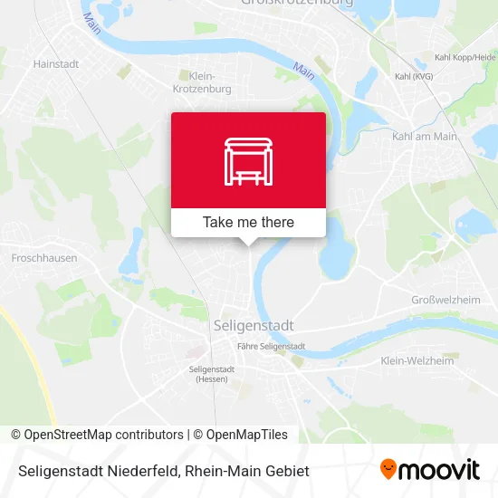 Карта Seligenstadt Niederfeld