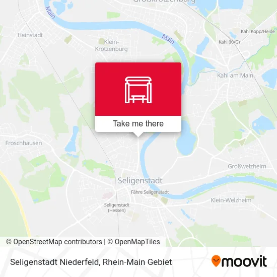 Карта Seligenstadt Niederfeld