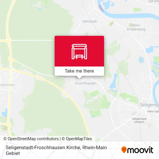 Карта Seligenstadt-Froschhausen Kirche