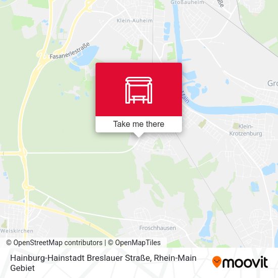 Hainburg-Hainstadt Breslauer Straße map
