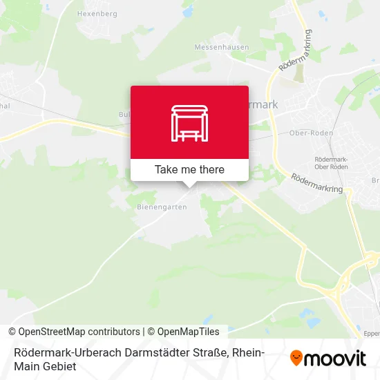 Rödermark-Urberach Darmstädter Straße map