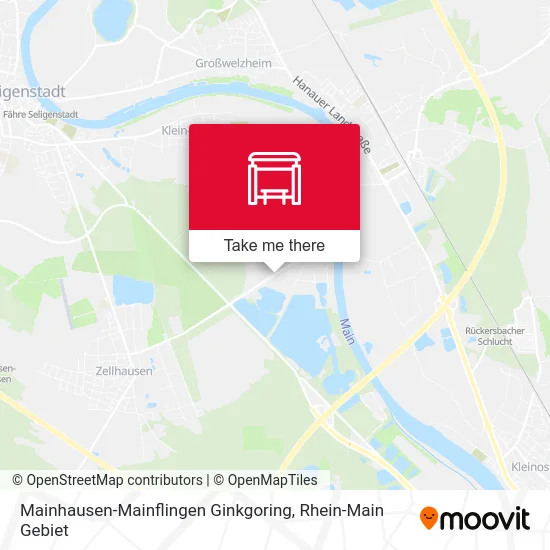 Карта Mainhausen-Mainflingen Ginkgoring
