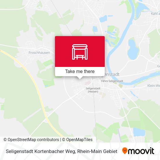 Seligenstadt Kortenbacher Weg map