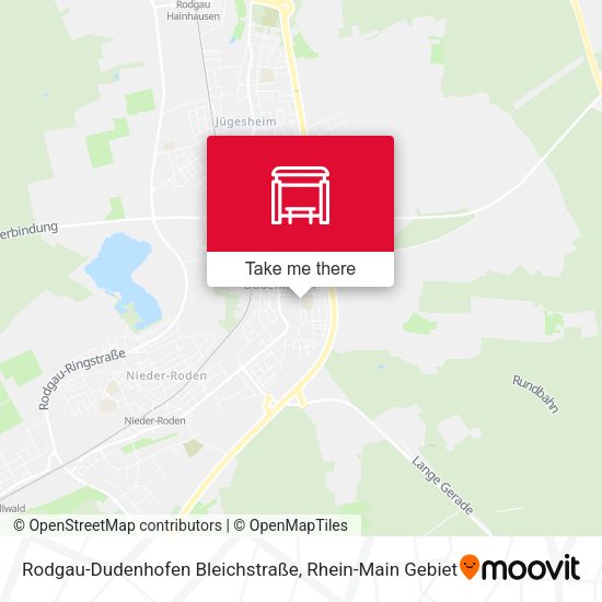 Rodgau-Dudenhofen Bleichstraße map