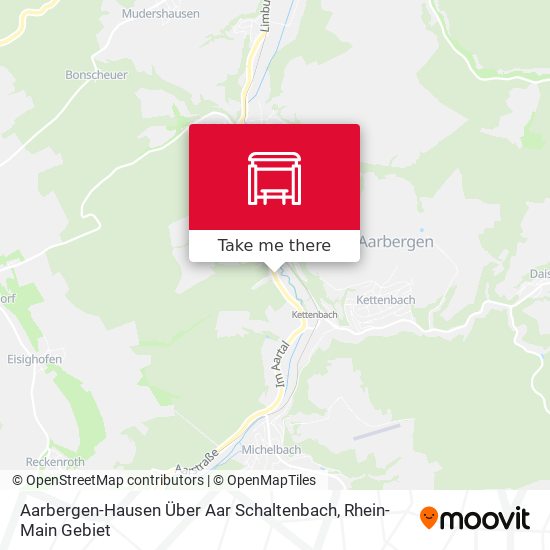 Aarbergen-Hausen Über Aar Schaltenbach map