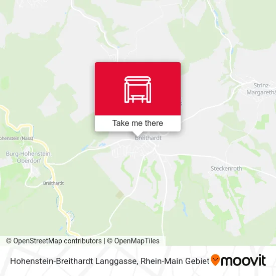 Карта Hohenstein-Breithardt Langgasse