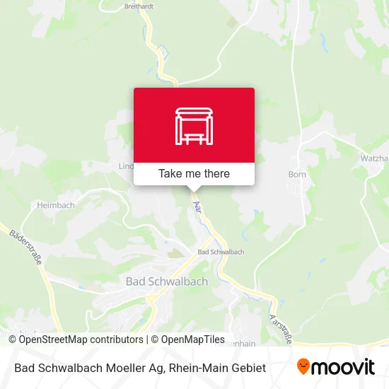 Карта Bad Schwalbach Moeller Ag