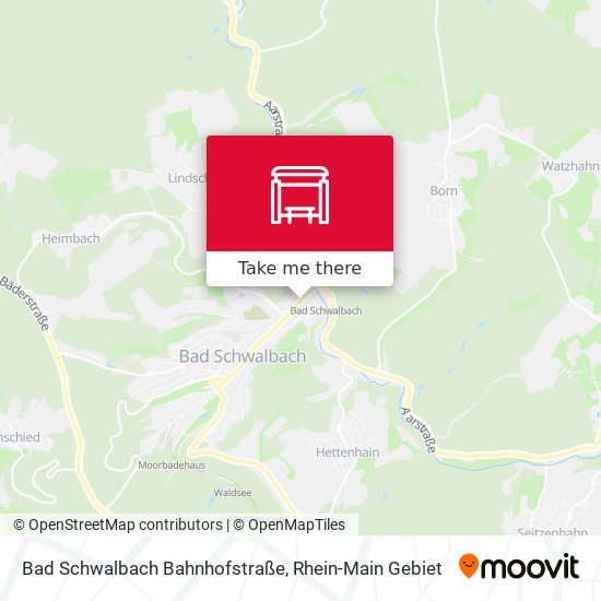 Bad Schwalbach Bahnhofstraße map